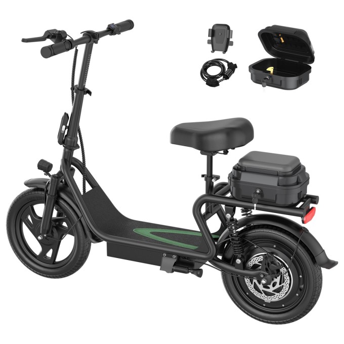 Trotineta electrica AERIUM AOVO PRO COMFORT V2 (2026) neagră