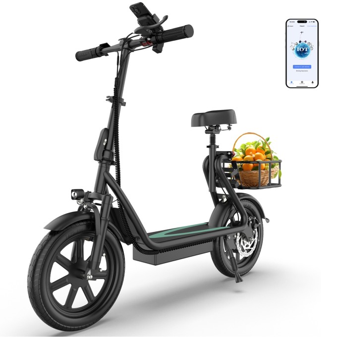 Trotinetă electrică AERIUM AOVO PRO COMFORT V2 neagră